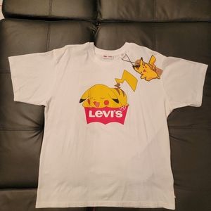 Levi's x Pokemon Pikachu Short Sleeve T-shirt (Unisex)